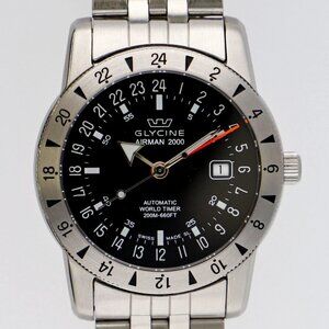 GLYCINE Watches 3764 Stainless Steel/leather Mechanical Automatic